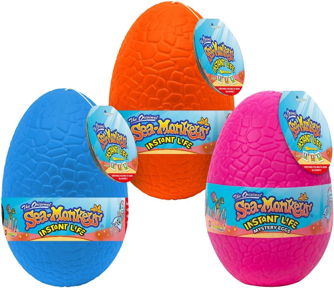 Sea-Monkeys? Egg Instant Life - World-s Only Instant Pets? - Assorted Colors - Ages 6+ (Pack of 1) - Image 4