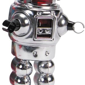 Schylling Chrome Planet Robot