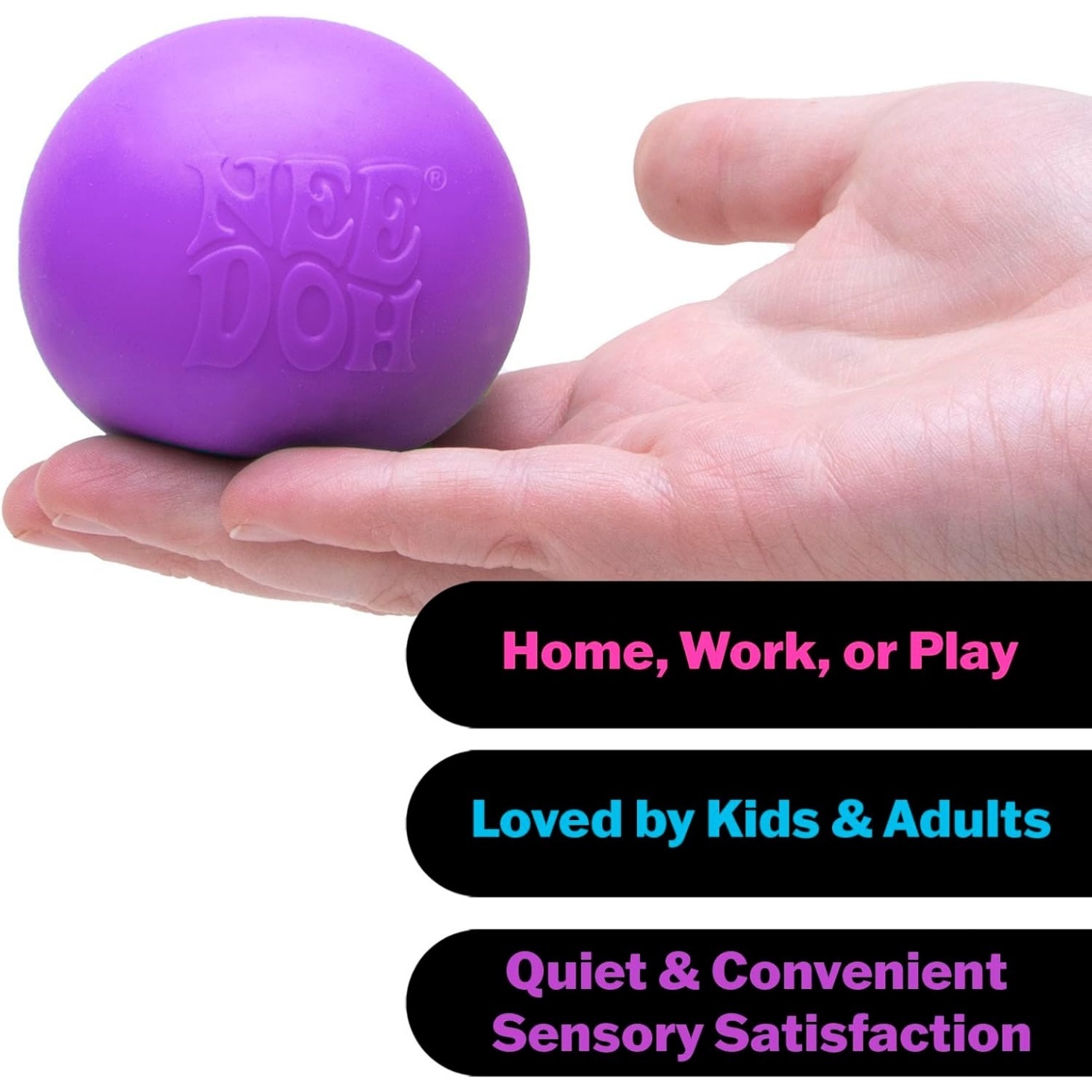 NeeDoh Original Sensory Ball - Pink - Image 22