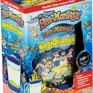 Sea-Monkeys Magiquarium - World-s Easiest. No-Mess Pet - Grow Your Own Pet in a Light-Up Aquarium - Ages 6 and Up - One Kit